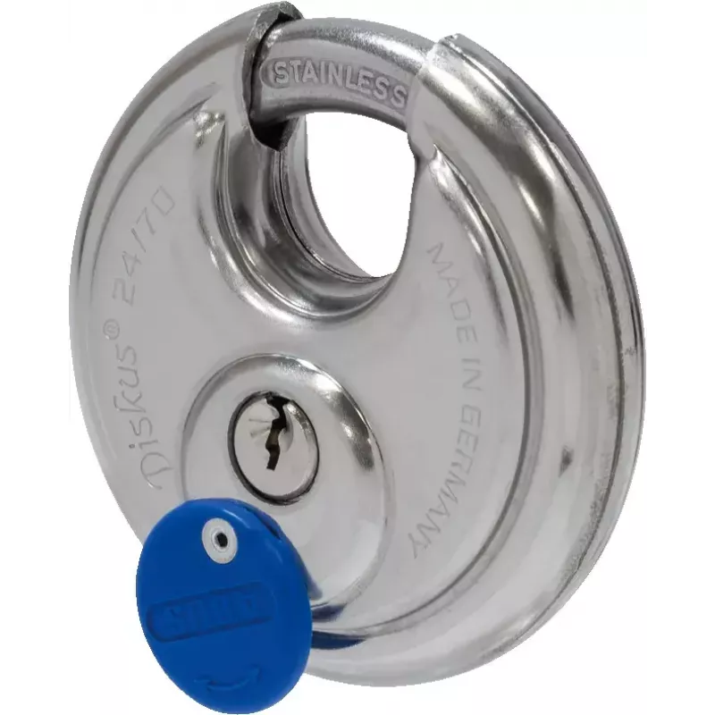 Lucchetto Discus ABUS Diskus 24IB/70 con chiave larghezza corpo 7 cm