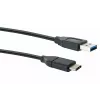 Cavo USB Schwaiger CK 3141 USB 3.2 Gen 1 1m USB A USB C nero