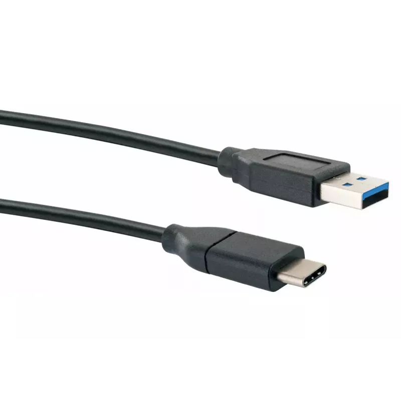 Cavo USB Schwaiger CK 3141 USB 3.2 Gen 1 1m USB A USB C nero