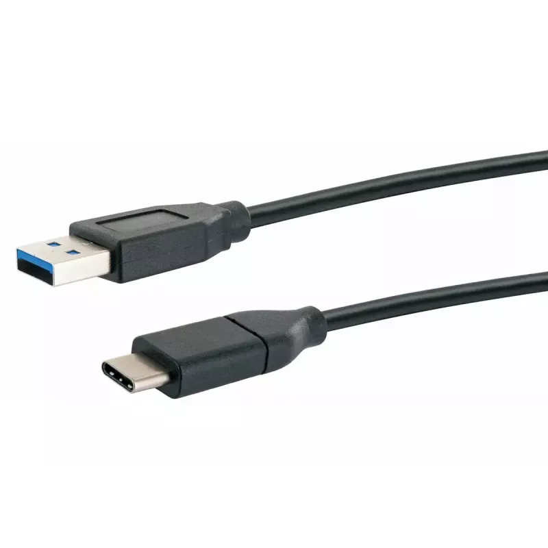 Cavo USB Schwaiger CK 3141 USB 3.2 Gen 1 1m USB A USB C nero