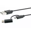 Cavo USB Schwaiger CK 3112 USB 2.0 1m USB A Micro-USB B nero