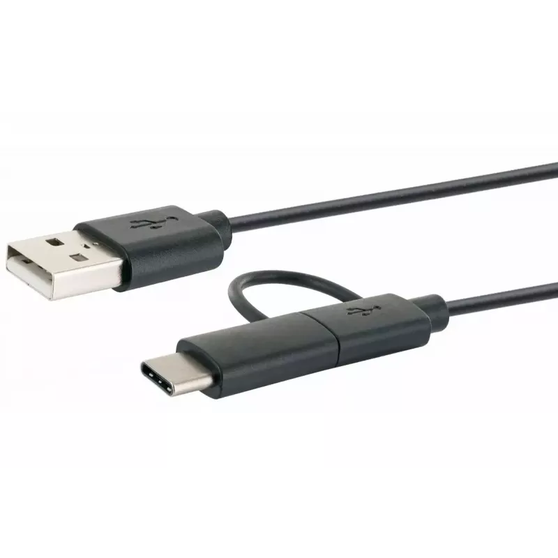 Cavo USB Schwaiger CK 3112 USB 2.0 1m USB A Micro-USB B nero