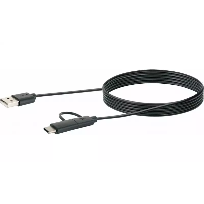 Cavo USB Schwaiger CK 3112 USB 2.0 1m USB A Micro-USB B nero