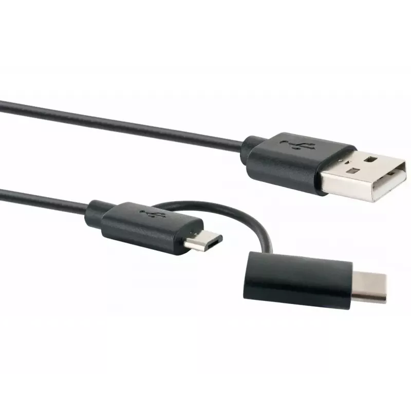 Cavo USB Schwaiger CK 3112 USB 2.0 1m USB A Micro-USB B nero