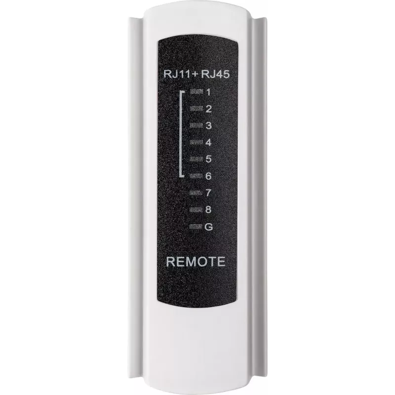 Tester per cavi di rete Schwaiger NWM1 531 RJ-11 RJ-45 nero bianco