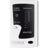 Tester per cavi di rete Schwaiger NWM1 531 RJ-11 RJ-45 nero bianco