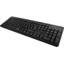 Tastiera wireless Schwaiger WKB1000 013 QWERTZ tedesco nero