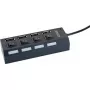 Hub USB Schwaiger UH4013 2.0 480 Mbit/s nero