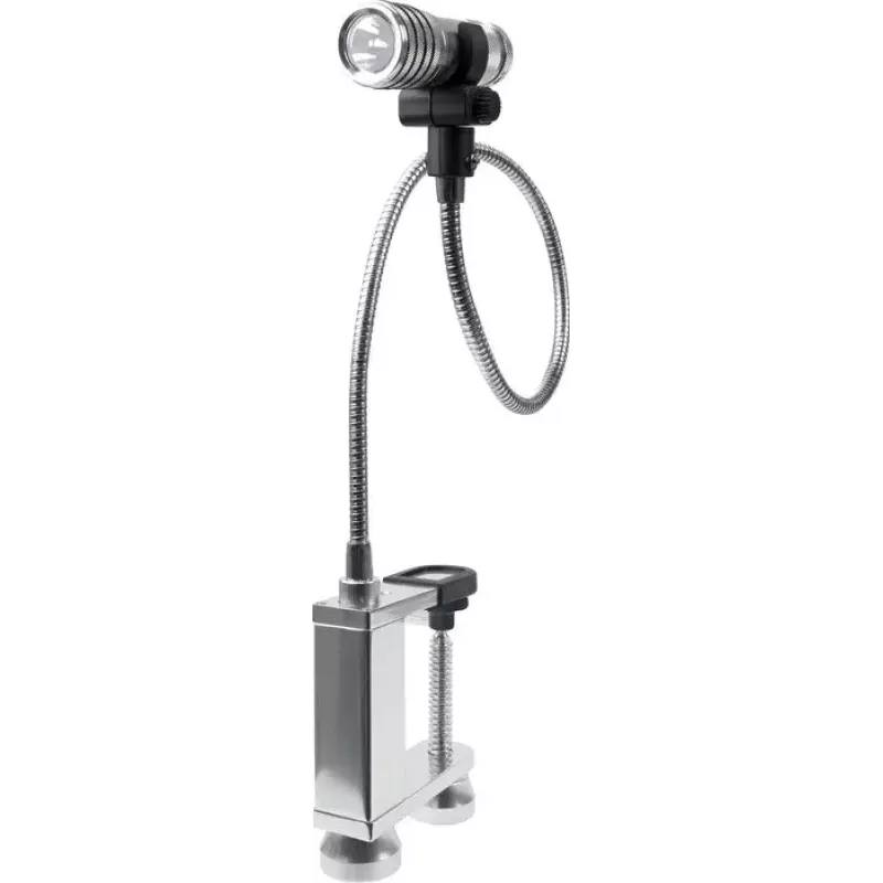 Lampada per grill Schwaiger GLED0030 nero argento alluminio gomma batteria 0,5 W