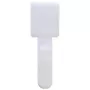 Organizer per cavi Schwaiger KMWC2010, clip per cavi da parete, bianco 10 pezzi