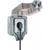 Presa Schwaiger SOAD0100 grigio IP66 230V 16A