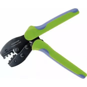 Pinza crimpatrice Schwaiger SOZG0100 nero blu verde 444g