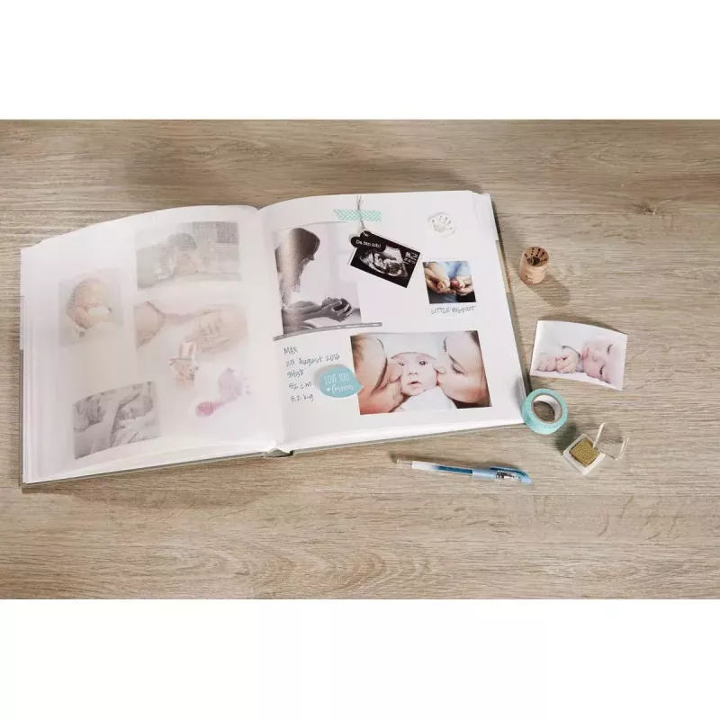 Album fotografico Walther Design UE-134 grigio 50 fogli