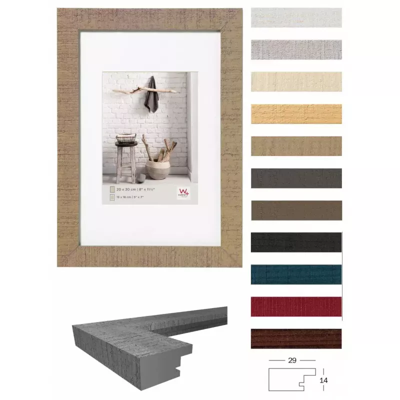 Cornice singola Walther Design HO440W
