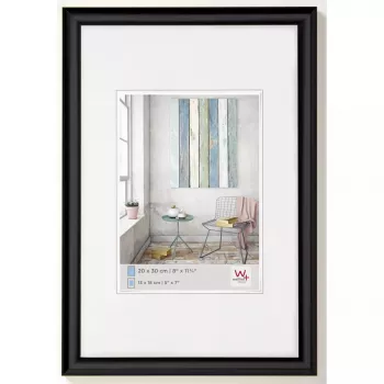 Portafoto singolo Walther Design KP030B nero