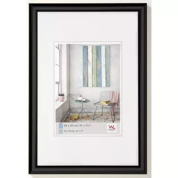 Portafoto singolo Walther Design KP045B nero