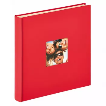 Fotoalbum Walther Design Fun rosso 50 fogli XL