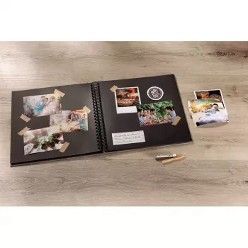 Fotoalbum Walther Fun color menta 40 fogli rilegatura a spirale