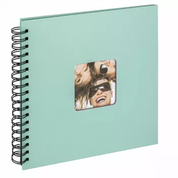 Fotoalbum Walther Fun color menta 40 fogli rilegatura a spirale