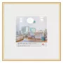 Cornice portafoto singola Walther Design KV330G oro 18x18 cm
