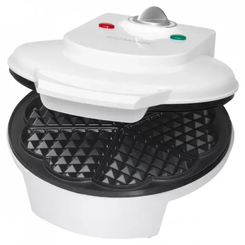 Macchina per waffle Bomann WA 5018 CB 1 waffle 1200 W bianco