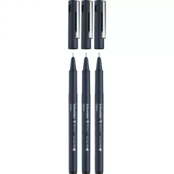 Fineliner Schneider Pictus nero 3 pezzi