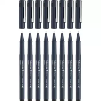 Fineliner Schneider Schreibgeräte Pictus nero 8 pz.