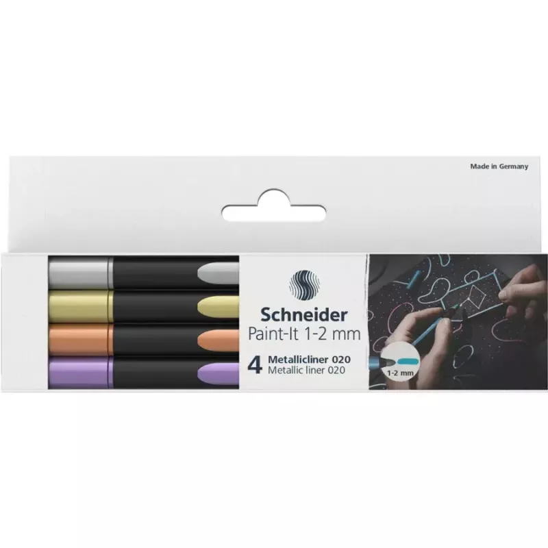 Paint Marker Schneider Schreibgeräte ML02011501 rame oro argento viola