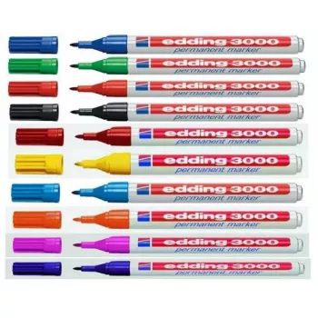 Pennarello permanente Edding 3000 10 pezzi