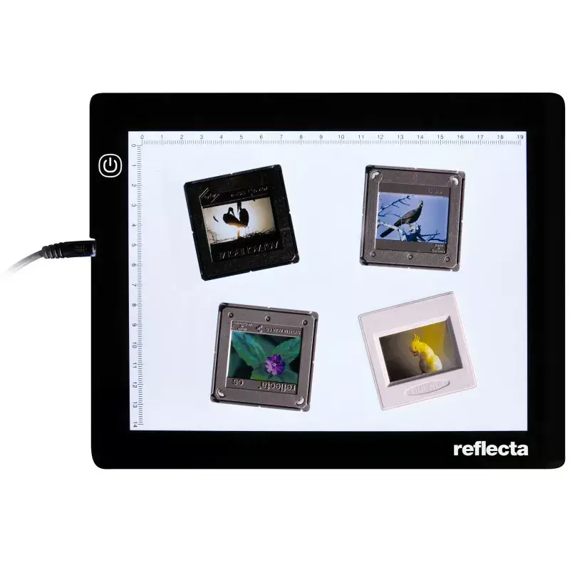 Cornice singola Reflecta LED Light Pad A5 super sottile nero 19x14 cm