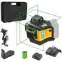 Livella laser multilinea STABILA LAX 600 G sistema 12 V, autolivellante, set da 7 pezzi, portata max 40 m