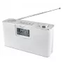 Radio personale Soundmaster DAB700WE – analogica e digitale (DAB+, FM), 12 W RMS, LCD 2,9 pollici, MicroSD, argento/bianco