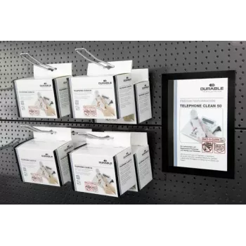 Cornice magnetica Durable DURAFRAME A5 nero