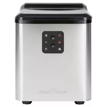 Macchina per ghiaccio ProfiCook PC-EWB 1253 — 12 kg/24h, serbatoio 1,5 L, 2 dimensioni cubetti, 120 W, nero/grigio