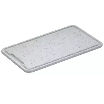 Tagliere Zassenhaus 060072 rettangolare polietilene grigio