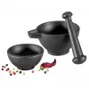 Set mortaio Zassenhaus, 3 pezzi, ghisa