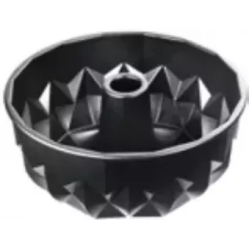 Stampo per torta Kaiser 2300646794 rotondo superficie rigata 25,5x25,5x11,5 mm