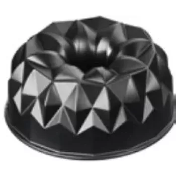 Stampo per torta Kaiser 2300646794 rotondo superficie rigata 25,5x25,5x11,5 mm