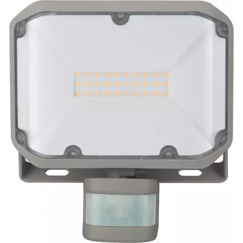 Faro Brennenstuhl 1178020901 20W LED grigio IP44 sensore PIR