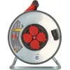 Ciabatta multipresa Brennenstuhl SC 3210 4 uscite AC 3000 W nero rosso argento