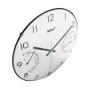 Orologio al quarzo Mebus 16106 rotondo nero bianco