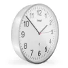Orologio meccanico Mebus 19411 da parete/tavolo rotondo bianco