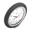 Orologio digitale Mebus 19449 rotondo nero bianco batteria AA 30 cm