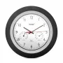 Orologio digitale Mebus 19449 rotondo nero bianco batteria AA 30 cm