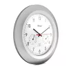 Orologio digitale Mebus 19450 rotondo argento bianco a batteria