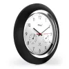 Orologio digitale Mebus 19453 rotondo nero bianco batteria AA