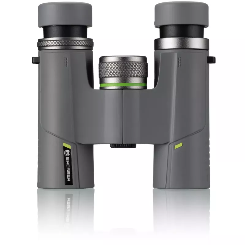 Binocolo Bresser Optics Wave 10x25 BaK-4 grigio ingrandimento 10x