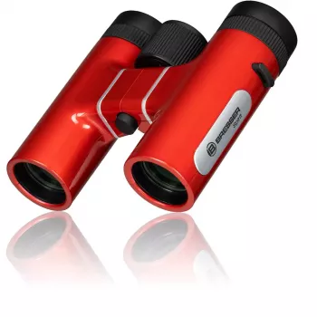 Binocolo Bresser Spirit 6x24 compatto leggero, rosso — ingrandimento 6x, obiettivo 24 mm