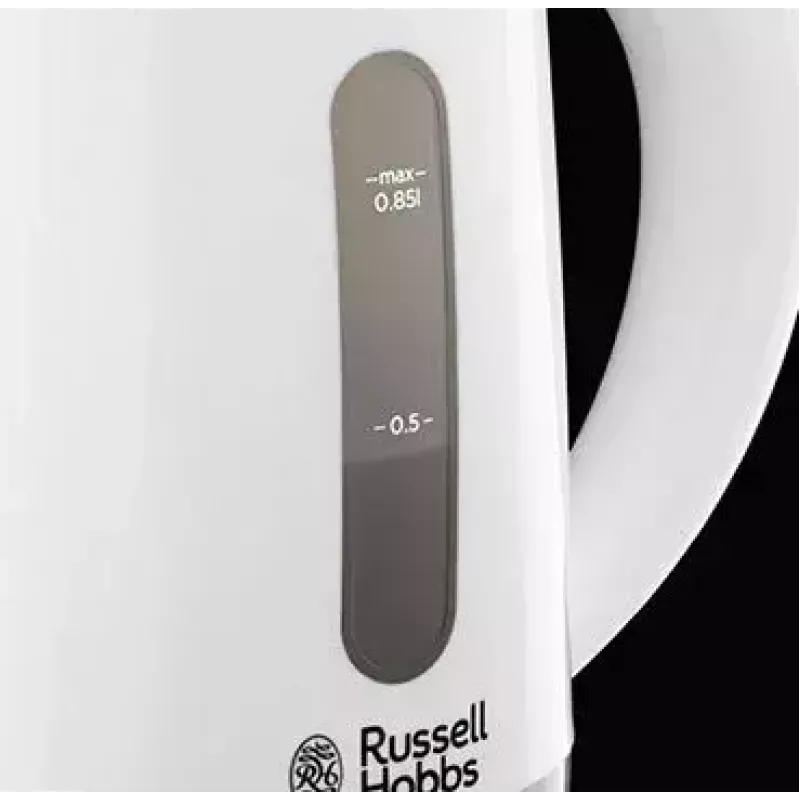 Bollitore elettrico Russell Hobbs 0,85 L 1000 W grigio bianco