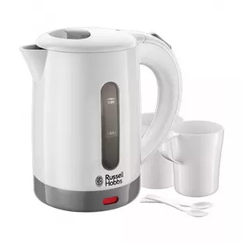 Bollitore elettrico Russell Hobbs 0,85 L 1000 W grigio bianco